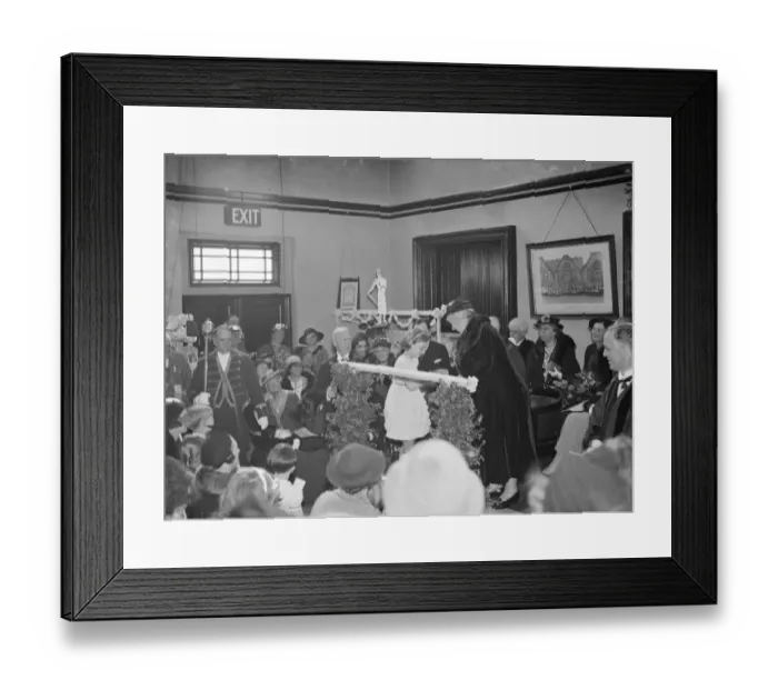 Framed Print : Princess Helena Victoria opens the YMCA bazaar at Dartford in Kent. The Princess Framed Print : Princess Helena Victoria opens the YMCA bazaar at Dartford in Kent. The Princess