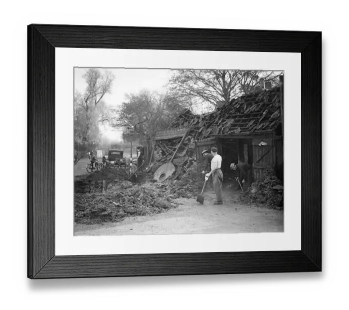 Framed Print : 9 November 1940 Doug Hollands blacksmith forge, over 100 years old, was bombed Framed Print : 9 November 1940 Doug Hollands blacksmith forge, over 100 years old, was bombed