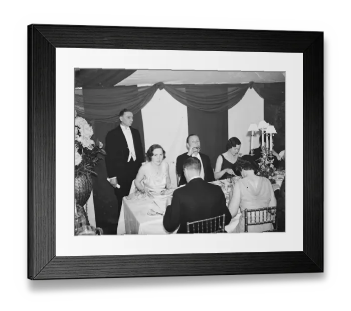 Framed Print : David Griegs birthday party in Farnborough. 1935 Framed Print : David Griegs birthday party in Farnborough. 1935