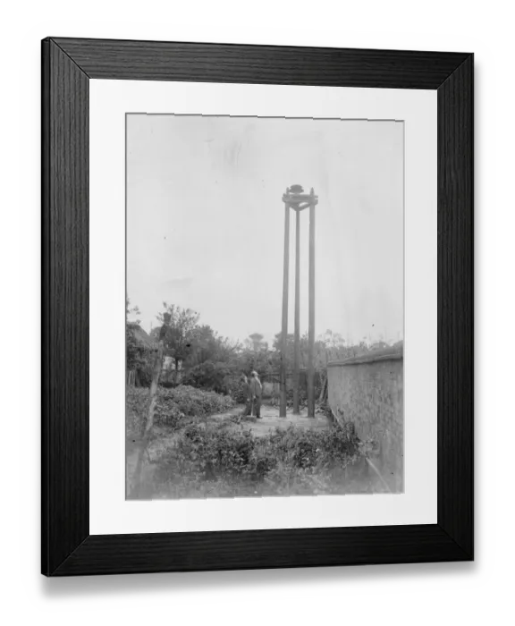Framed Print : Fire siren Chiselhurst, Kent. 1935 Framed Print : Fire siren Chiselhurst, Kent. 1935