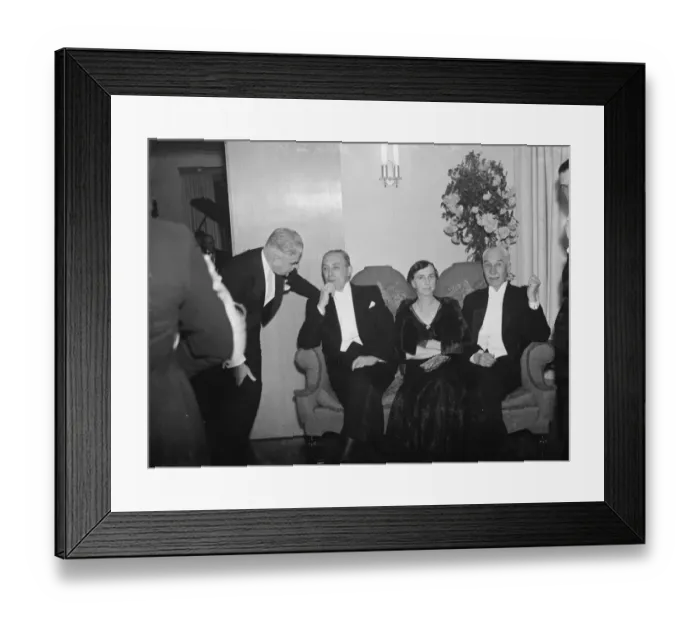 Framed Print : David Griegs birthday party in Farnborough. 1935 Framed Print : David Griegs birthday party in Farnborough. 1935