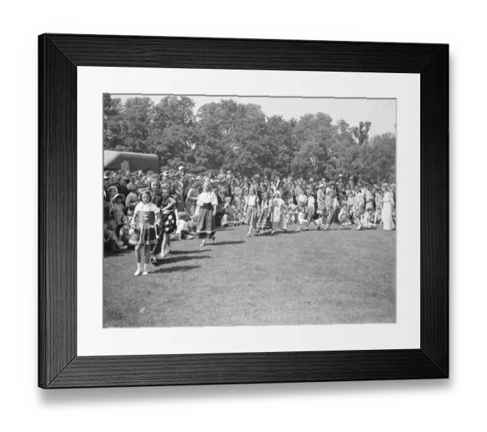 Framed Print : Sidcup fete in Kent. The fancy dress parade. 1939 Framed Print : Sidcup fete in Kent. The fancy dress parade. 1939