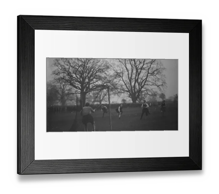 Framed Print : A Lacrosse match; East versus West at Farringtons School, Chislehurst, Kent Framed Print : A Lacrosse match; East versus West at Farringtons School, Chislehurst, Kent