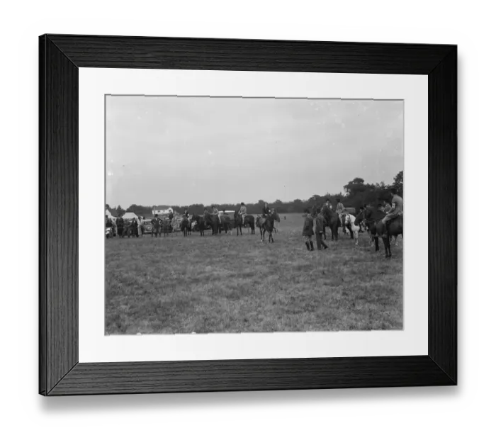 Framed Print : A horse show in Westerham, Kent. 1936 Framed Print : A horse show in Westerham, Kent. 1936