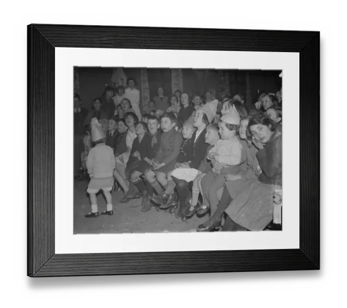 Framed Print : The Constitutional Club hold their childrens party. 1936 Framed Print : The Constitutional Club hold their childrens party. 1936