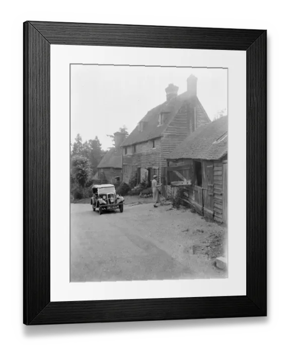 Framed Print : The Old Forge in Groombridge, Sussex. 1938 Framed Print : The Old Forge in Groombridge, Sussex. 1938