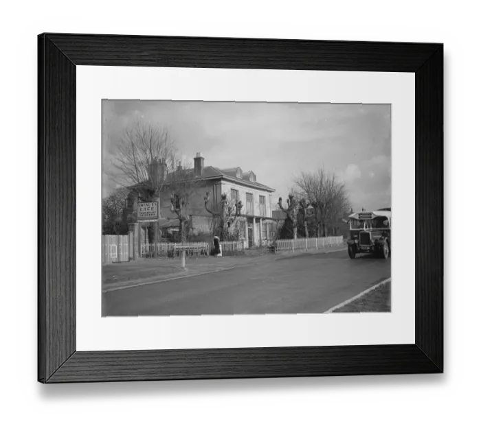 Framed Print : Halfway house at Swanley. 1935 Framed Print : Halfway house at Swanley. 1935
