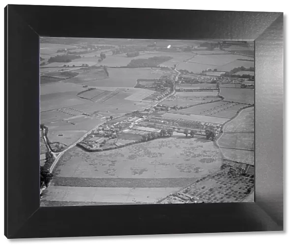 An aerial view of Tripe Farm in St Mary Cray, Kent. 1939