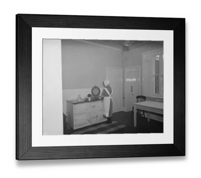 Framed Print : Riseley maternity home in Horton Kirby. The interior of the wards Framed Print : Riseley maternity home in Horton Kirby. The interior of the wards
