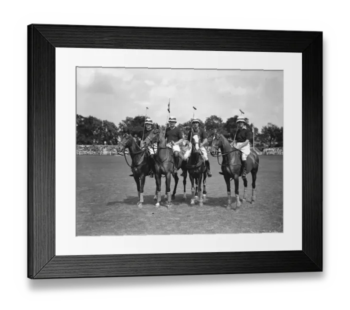 Framed Print : Hurlingham- Indian Empire Party The World Team Left to right Mr C R Wrightsman Framed Print : Hurlingham- Indian Empire Party The World Team Left to right Mr C R Wrightsman