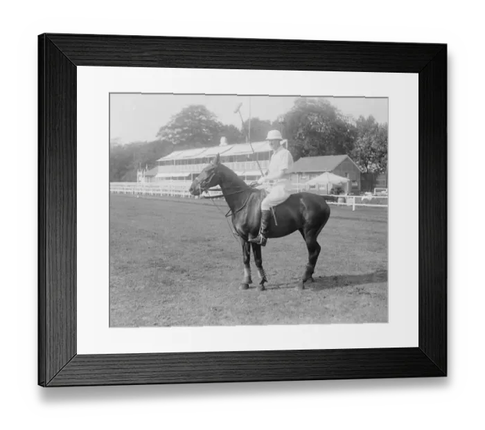 Framed Print : Polo at Hurlingham Club, London - Lord St Albridge 7 June 1920 Framed Print : Polo at Hurlingham Club, London - Lord St Albridge 7 June 1920