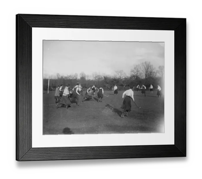 Framed Print : Ladies hockey match at Tiverton, Devon. Tiverton versus Cullompton Framed Print : Ladies hockey match at Tiverton, Devon. Tiverton versus Cullompton