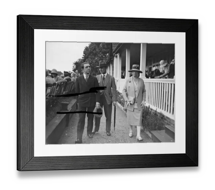 Framed Print : Ranelagh polo pony gymkhana. Lady Glanusk. 1927