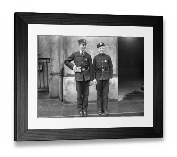 Framed Print : Smarter Uniforms For Post Office Messenger Boys - Open Collars Post Office Messenger Framed Print : Smarter Uniforms For Post Office Messenger Boys - Open Collars Post Office Messenger