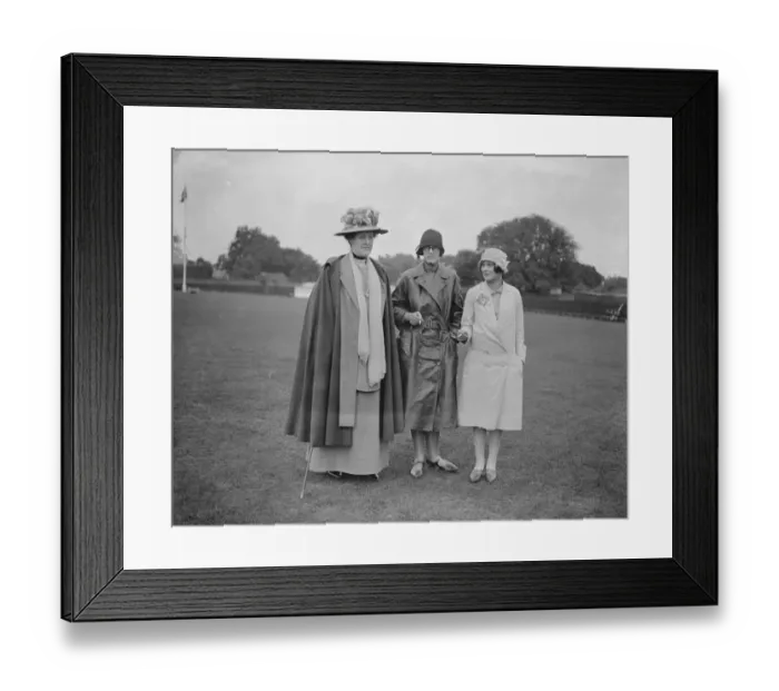 Framed Print : Lymington Tennis Week Lady Wilmer, Lady Rosemary Bootle-Wilbraham and Mrs T B Raikes Framed Print : Lymington Tennis Week Lady Wilmer, Lady Rosemary Bootle-Wilbraham and Mrs T B Raikes