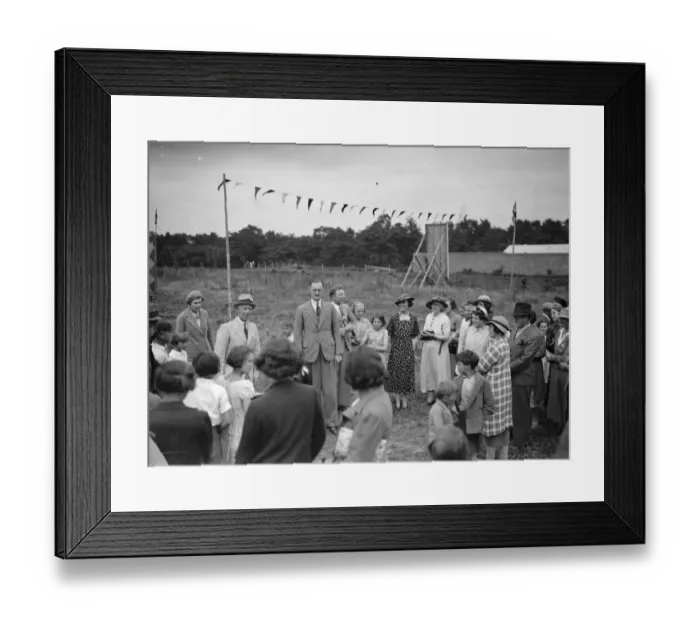 Framed Print : Petts Wood fete. 1937 Framed Print : Petts Wood fete. 1937