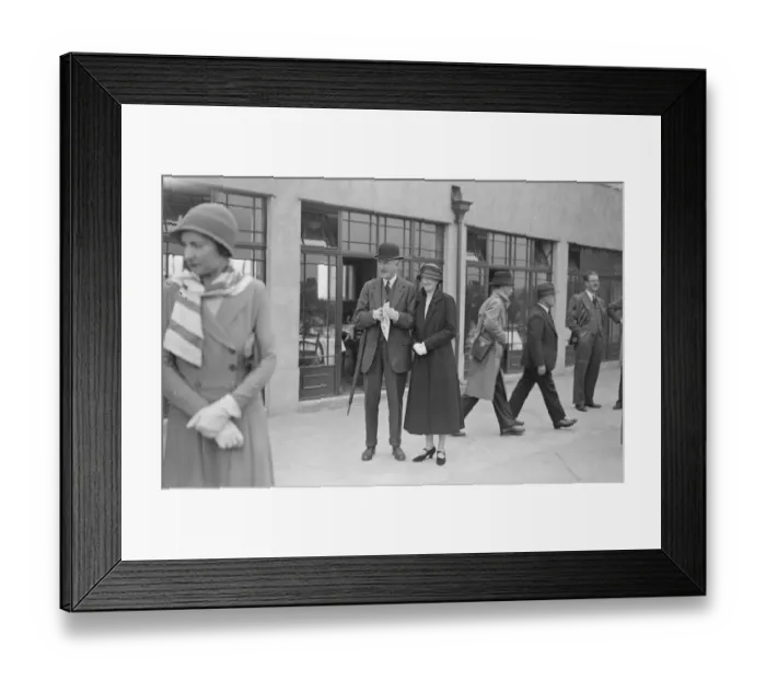 Framed Print : Household Brigade Flying Meeting at Heston General Sir Archibald and Lady Montgomery Framed Print : Household Brigade Flying Meeting at Heston General Sir Archibald and Lady Montgomery
