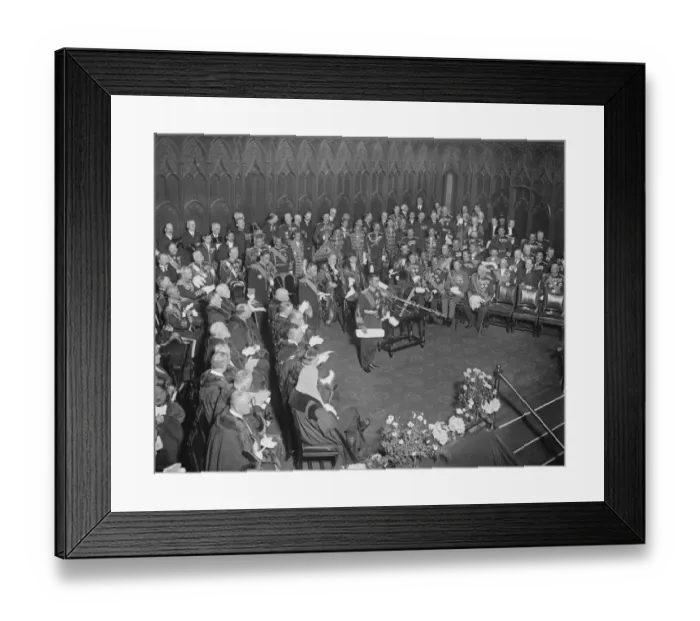 Framed Print : Crown Prince of Japan at the Guildhall London 12 May 1921 Framed Print : Crown Prince of Japan at the Guildhall London 12 May 1921