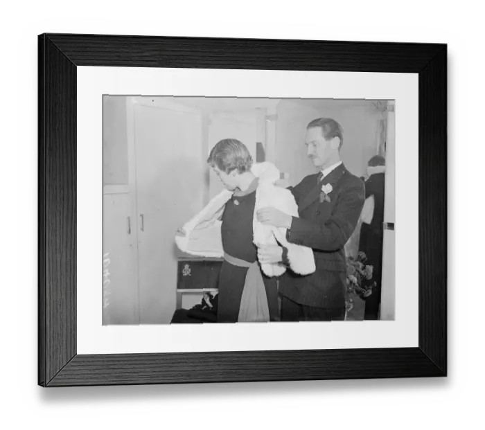 Framed Print : Irish peer is Mayfair fashion expert. Descendant of the ancient Irish Kings, a peer