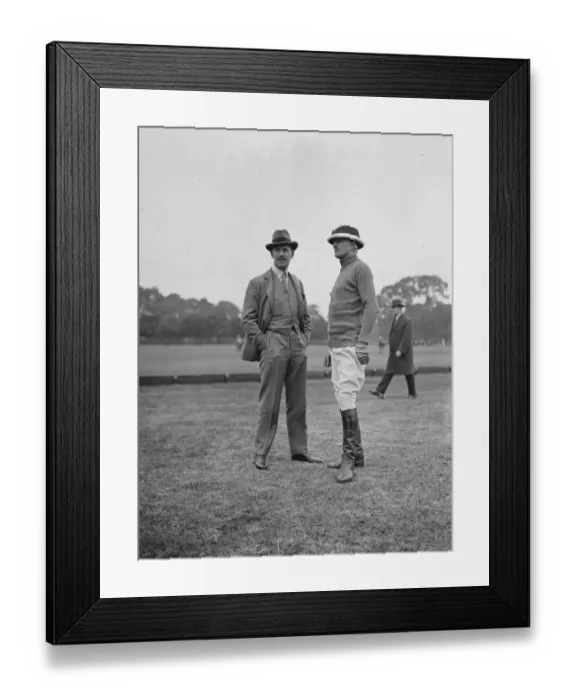 Framed Print : Hurricanes versus Ranelagh at Ranelagh. Major Wernher and Major Magor. 11 June 1927 Framed Print : Hurricanes versus Ranelagh at Ranelagh. Major Wernher and Major Magor. 11 June 1927