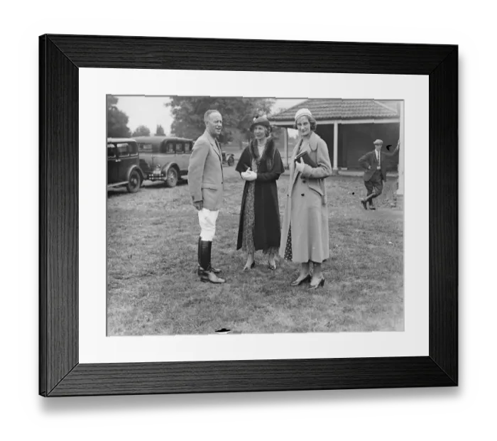 Framed Print : Ranelagh farm polo club. Royal Navy versus Royal Airforce for the Duke of York Framed Print : Ranelagh farm polo club. Royal Navy versus Royal Airforce for the Duke of York