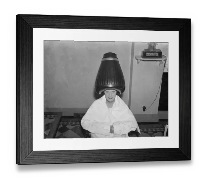 Framed Print : Hairdressers go High Hat !. Many striking new coiffures and the latest in Framed Print : Hairdressers go High Hat !. Many striking new coiffures and the latest in