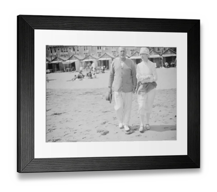 Framed Print : On the Lido Sir Charles and Lady Mendl 1927 Ella Anderson de Wolfe, famous Framed Print : On the Lido Sir Charles and Lady Mendl 1927 Ella Anderson de Wolfe, famous