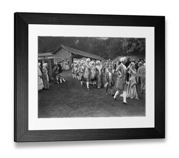 Framed Print : Esher Pageant. Sandown race course. 17 September 1932 Framed Print : Esher Pageant. Sandown race course. 17 September 1932