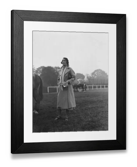 Framed Print : Ranelagh farm polo club. Flamingo versus Etceteras Lady Mary Herbert 4 June 1932 Framed Print : Ranelagh farm polo club. Flamingo versus Etceteras Lady Mary Herbert 4 June 1932