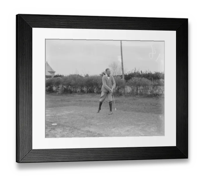 Framed Print : Golf at Biarritz Golf Club in France P Verschuyl, finalist for the Captain s Framed Print : Golf at Biarritz Golf Club in France P Verschuyl, finalist for the Captain s