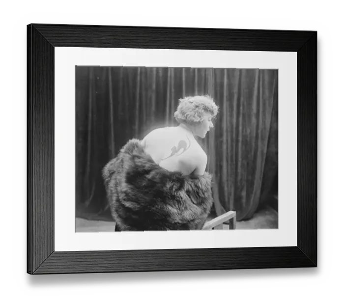 Framed Print : Miss Mona Ivian 7 December 1922 Framed Print : Miss Mona Ivian 7 December 1922