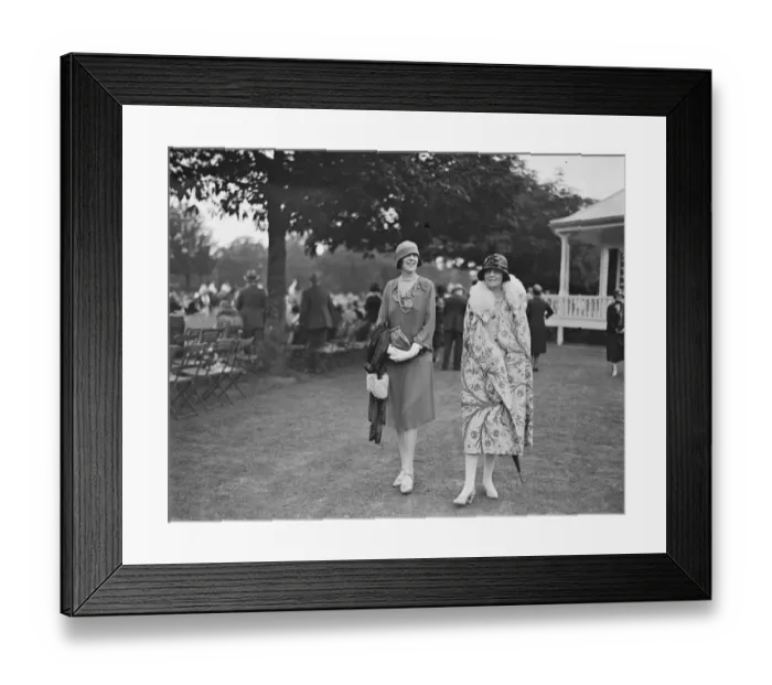 Framed Print : Ranelagh - Lords versus Commons. Mrs Vaugham Morgan and Hon Mrs Brooke. 23 June 1928 Framed Print : Ranelagh - Lords versus Commons. Mrs Vaugham Morgan and Hon Mrs Brooke. 23 June 1928