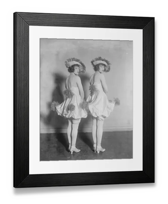 Framed Print : The Victory Ball at the Albert Hall The Eclair twins 12 November 1919