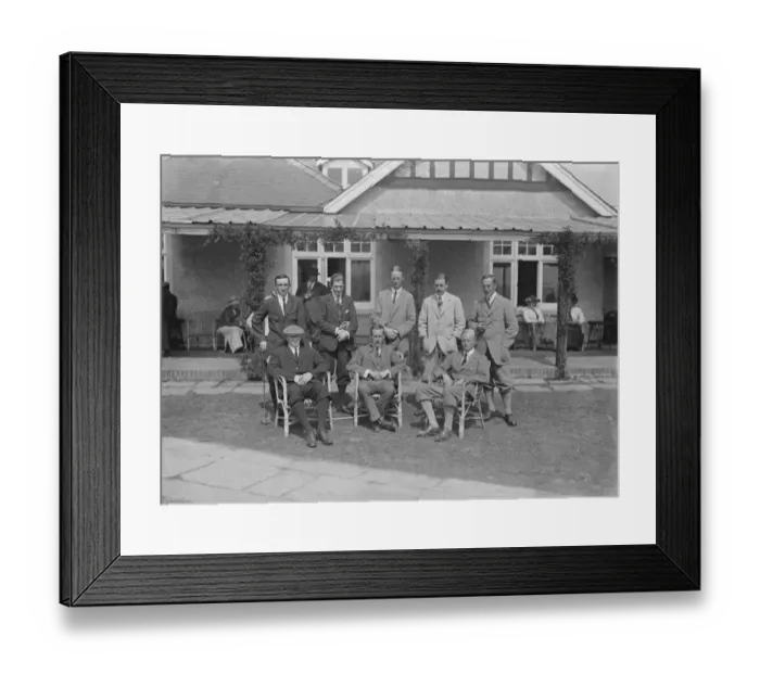 Framed Print : Men V Women Golf match at West Hill Golf Club, Standing T Johnston, B Burke Framed Print : Men V Women Golf match at West Hill Golf Club, Standing T Johnston, B Burke