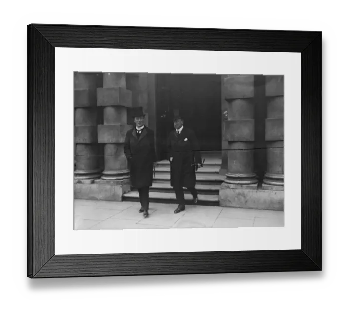 Framed Print : Ulster Crisis Colonel Seely and Colonel Milne 1914 Framed Print : Ulster Crisis Colonel Seely and Colonel Milne 1914