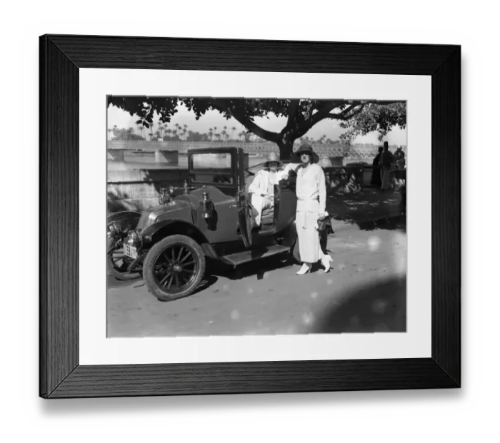 Framed Print : In Cairo, Egypt; Mrs Mark Patrick ( Wife of the Secretary at the Residency ) Framed Print : In Cairo, Egypt; Mrs Mark Patrick ( Wife of the Secretary at the Residency )
