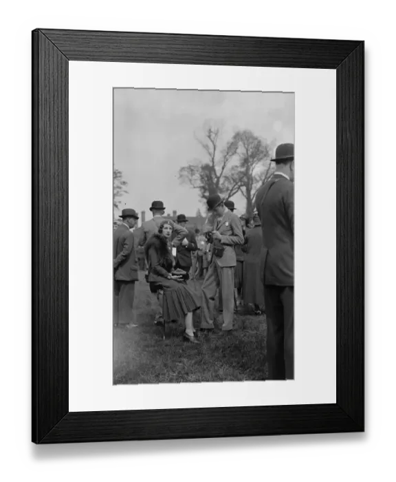 Framed Print : United Hunt meeting at Lingfield racecourse. Lady Fiona Fuller. 1st May 1932 Framed Print : United Hunt meeting at Lingfield racecourse. Lady Fiona Fuller. 1st May 1932