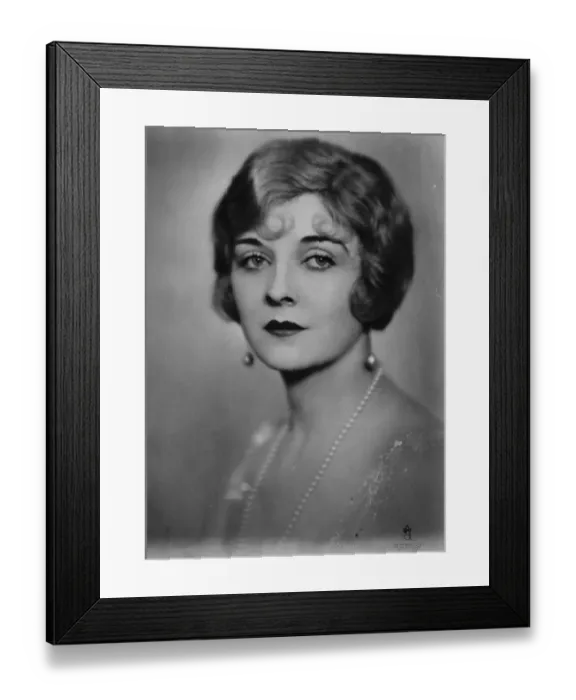 Framed Print : Beautiful American who is expected in London next week. Mrs Rex Ingram, wife of Framed Print : Beautiful American who is expected in London next week. Mrs Rex Ingram, wife of
