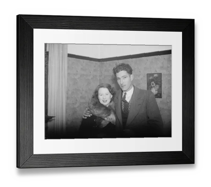 Framed Print : Kathleen Hale and James Killeen. 1937 Framed Print : Kathleen Hale and James Killeen. 1937