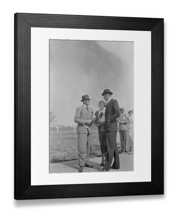 Framed Print : Household Brigade flying meeting at Heston Captain Prior Palmer, Hon Mrs Prior Palmer Framed Print : Household Brigade flying meeting at Heston Captain Prior Palmer, Hon Mrs Prior Palmer
