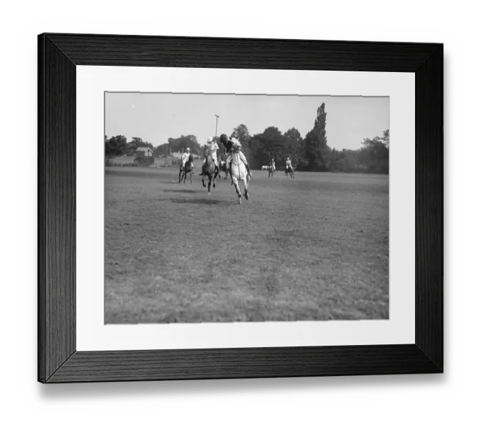 Framed Print : Polo at Roehampton, Junior polo at Roehampton 8 June 1920 Framed Print : Polo at Roehampton, Junior polo at Roehampton 8 June 1920