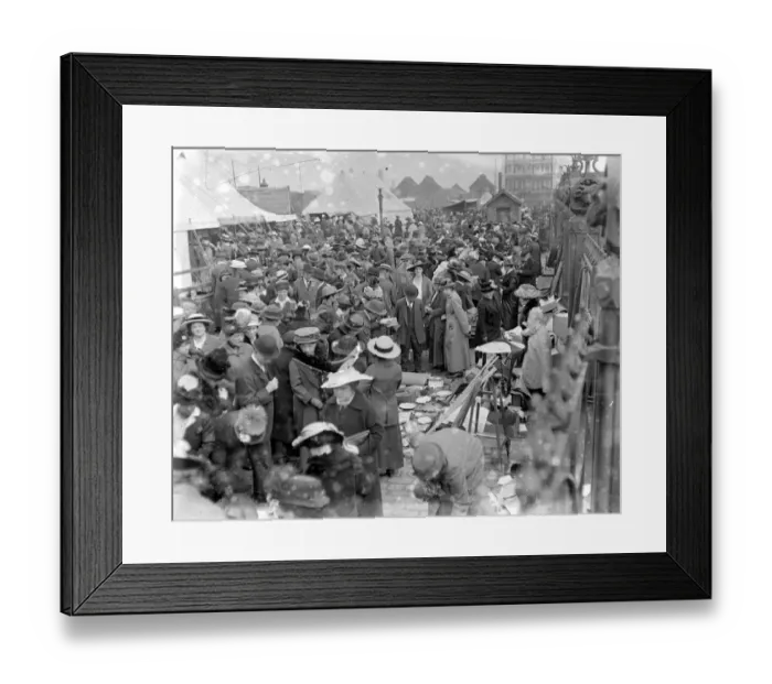 Framed Print : The War Fair at the Caledonian Market Framed Print : The War Fair at the Caledonian Market