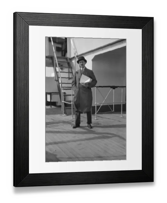 Framed Print : The new cross channel steamer Cote D Azor 22 April 1931
