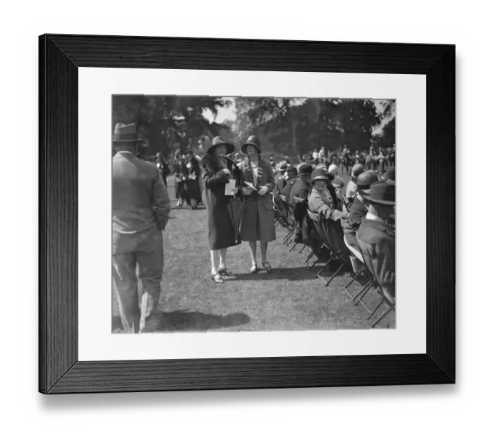 Framed Print : At the Ranelagh mounted sports - Lady Joan Verney ( left ) 1928 Framed Print : At the Ranelagh mounted sports - Lady Joan Verney ( left ) 1928