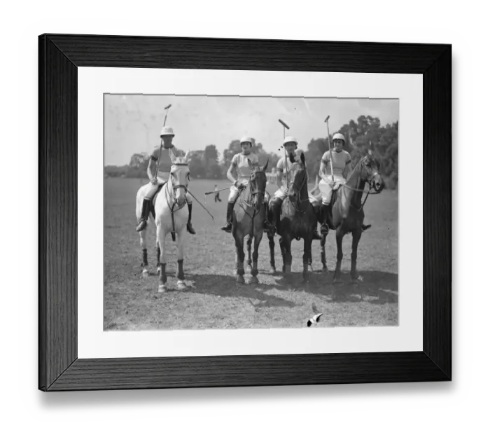 Framed Print : Ladies Polo at Ranelagh - Oddments versus Valkyrie The Oddments team Mrs Mecckel Framed Print : Ladies Polo at Ranelagh - Oddments versus Valkyrie The Oddments team Mrs Mecckel