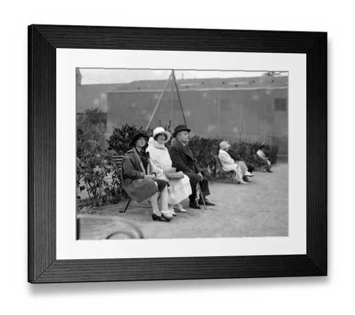 Framed Print : Tennis at Cannes. Miss Diana and Mrs Winston Churchill with Mr Eddie March. 21 Framed Print : Tennis at Cannes. Miss Diana and Mrs Winston Churchill with Mr Eddie March. 21