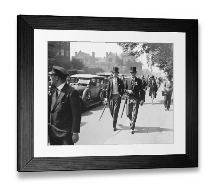 Framed Print : Eton versus Harrow cricket at Lords Cricket Ground Lord Herbert and Mr A M Crawley Framed Print : Eton versus Harrow cricket at Lords Cricket Ground Lord Herbert and Mr A M Crawley