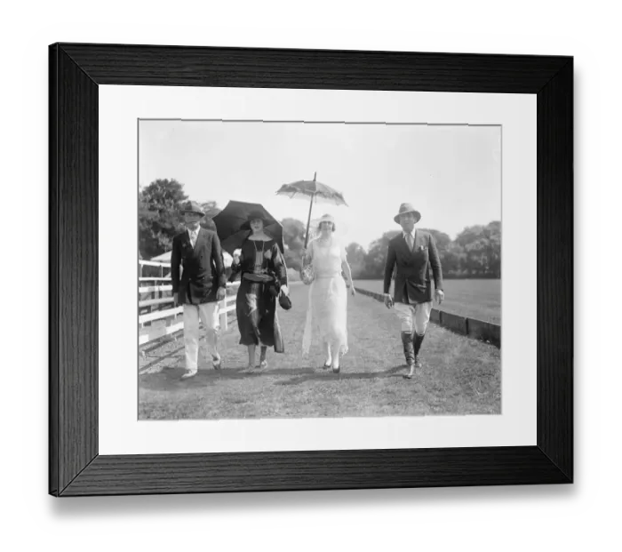 Framed Print : Polo at The Hurlingham Club, London - Final of Whitney Cup Argentina versus Quidnuncs left