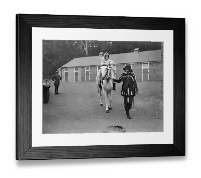 Framed Print : Esher Pageant. Sandown race course. 17 September 1932 Framed Print : Esher Pageant. Sandown race course. 17 September 1932