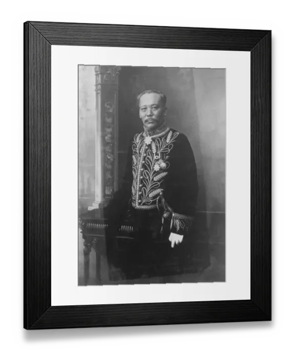 Framed Print : Mr Tszang Woohhan, consul General of the Republic of China in this country 23 Framed Print : Mr Tszang Woohhan, consul General of the Republic of China in this country 23